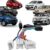 Chicote Adaptador Corolla Fielder Sw4 Hilux Etios Yaris Rav4 Multimidia Universal Iso 16 via Antena