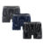Kit 3 Cueca Boxer Duomo 295 Original Sem Costura em Microfibra/Poliamida