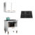 Kit BalcÃO Cooktop Itatiaia 4 Bocas E Armario Aereo