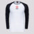 Camisa Vasco Plaga Manga Longa Infantil Branca