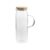 Jarra com tampa de bambu Ou 1,5L Linha Sense
