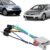 Chicote Adaptador Civic 06/11 e CR-V 07/11 para Multimidia Universal Iso 16 vias e Antena
