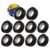 Kit 10 Fita Isolante 19mm 5m Rolo Resistente Fogo Umidade Hella