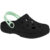 Babuche Infantil Menina Kidy Baby Aquarela Preto/Verde Confortável Leve Macio