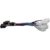 Kit Fácil Chicote de ligação de som e Adaptador Linha Toyota 2008 até 2018 Expex -EXC TO-073