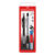 Lapiseira 0.7mm Poly Slim Office Cinza e Preta com 2 unidades SM/07SLIMOFCP Faber-Castell
