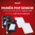 Painel Led Pop Sensor Quadrado 18w ou 24w 6500k Luz Branco Frio Bivolt 110v/220 Branco Avant