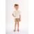 Bata Infantil para Menina em Meia Malha Linho Up Baby