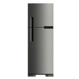 Geladeira/Refrigerador Brastemp Duplex 375L BRM44HK – Frost Free, 2 Portas, Compartimento Extrafrio Fresh Zone, Inox