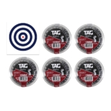 Kit 05 Cx Chumbinho Diabolo Combat Cal 5,5mm – TAG + Alvos