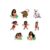 Pick Decorativo – Moana 2 – 8 unidades – Regina – Rizzo