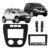 Moldura 2din Multimídia 9″/7″ Polegadas Volkswagen Fox/Crossfox G1 2003 Até 2009