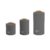 Kit de potes mantimentos Ou 3 peças Linha Sense Chumbo em Metal e bambu