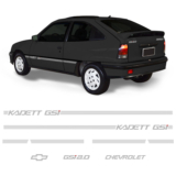 Faixa Kadett Gsi 2.0 1992 Ate 1998 Adesivo Cinza Chevrolet