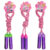 Pula Corda Infantil 2,27m Rosa Com Roxo – Castela