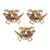 Kit 3 Conjuntos De Mesa Dobravel Com 4 Cadeiras De Madeira 70X70 Para Restaurante E Bar – Mel