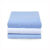 Kit Cueiro Papi Karinho Flanelado Liso Azul – 3 Peças 80cm x 50cm