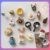 SR Simulation Food Fridge Magnets Refrigerator Magnetic Stickers Resin Egg Home Decor Magnets For Refrigerators