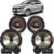 Kit Alto Falantes Dianteiros + Traseiros Peugeot 208 2021 2022 2023 2024 2025 Hurricane Platino 640w