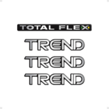 Adesivos Gol G4 Trend Emblema Total Flex Resinado – Generico