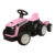Trator Elétrico Bateria Recarregável 6V Infantil Rosa Com Carretinha – Tratorzinho Eletrico – Mini Veículo