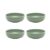 Jogo de 4 Tigelas 600ml Oxford Flat Matcha