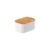 Pote hermético organizador retangular Ou 650ml Linha Keep