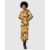 Vestido Midi Feminino Estampado Manga Bufante Em Malha Viscose Canelada