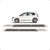 Par de Faixas Polo Sportline 2014 Adesivo Lateral – Genérico
