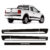 Faixas Saveiro G5 G6 2014/ Adesivos Lateral e Traseiro Preto