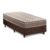 Cama Box Solteiro: Colchão Ortopédico Paropas D33/EP Anatômico Confort Ultra Firme + Base CRC Fantasy Brown(88×188)