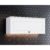 Armário Aéreo p/ Cozinha Americana Geladeira c/ 1 Porta Basculante 80cm Branco – Henn
