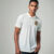 Camisa Polo Retrô Corinthians Off White Masculina Oficial