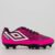 Chuteira Umbro Orbit Campo Juvenil Rosa