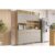 Kit de Cozinha Compacta Realeza c/ 5 Portas e 2 Gavetas 160cm Carvalho/Cinza – Nesher