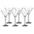 Conjunto de Taças Nadir 250ml Windsor Martini 6 Peças