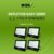 Refletores Led 200W 6500k 110v/220v Ip66 1, 2, 3 ou 4 Unidades Easy