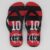 Chinelo Flamengo Manto Zico Preto