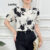 Lovito Blusa Casual Floral Blusa De Verão Para Mulheres L113MD469