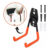 Suporte Gancho 30kg Pendurar Escada Porta Bicicleta Parede Kit 4 Organizador Vassoura Multiuso Aço