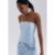 Top Jeans Sem Alças Hering