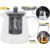 Chaleira Com Infusor Removível Aço Inox Bule Em Vidro Para Café Chás Resistente Ao Calor 450ml