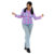 Camisa Junina Feminina Adulto Xadrez Rosa Festa Caipira