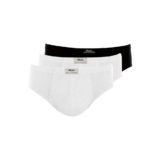 Kit com 3 Cuecas Slip Mash 074.59 Plus Size Colorido