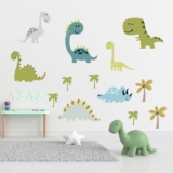 Adesivo De Parede Infantil Dino Jurássico Dinossauro