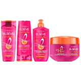KIT ELSEVE EFEITO LISO DOS SONHOS SH + COND + MÁSC + CR PENTEAR