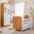 Quarto de Bebê Completo Berço Americano Uli Guarda Roupa Uli 2 Portas 100% MDF