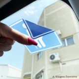Adesivo Simbolo Autismo Para Vidro Interno Do Carro 10×10 cm