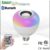Lâmpada Bluetooth Com Led Rgb Música 12w + Controle Remoto