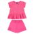 Conjunto com Blusa e Short para Bebê Menina Bee Loop